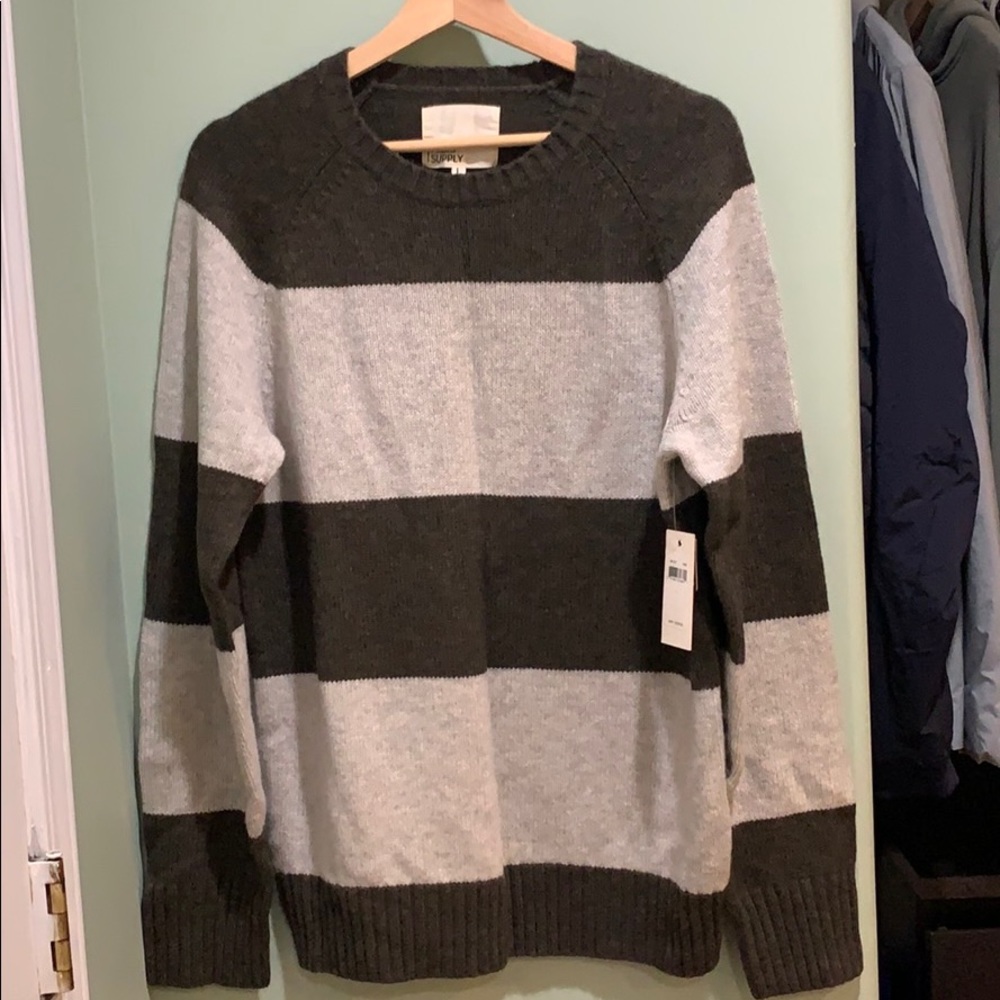 NWT Mills Supply by Splendid Crew Neck Sweater